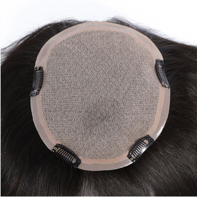 Gute Frauen-Toupee mit handgefertigter Technik und dünnen Seidenöffnungen