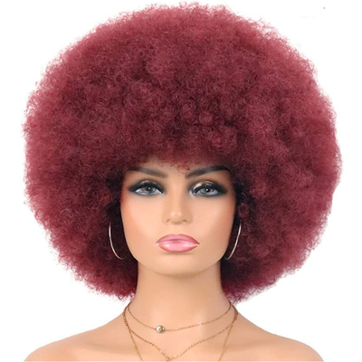 Durchschnittliche Größe hochwertige synthetische Haare Spitze Front Perücken ohne Farben und Design