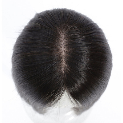 100% jungfräuliches menschliches Haar Modisches Toupee für Frauen