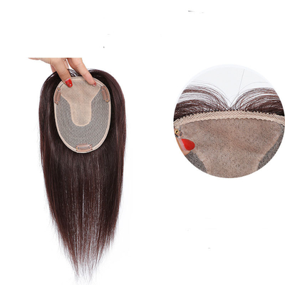 Gerade 140% Toupee Dichte 100% menschliches Haar Langes Haar für Frauen mit Stil