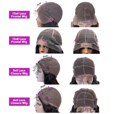 100% menschliche Haare Spitze Front Perücke Herstellung Mode Spitze Perücke Typ
