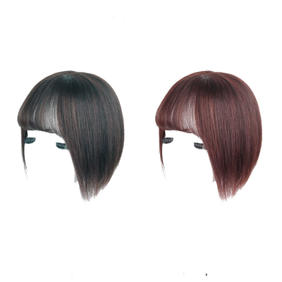 100% menschliches Haar Toupee für Frauen Hochwertiges gerade Haar Stück im Design Typ