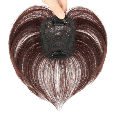 Direkt Lieferung von Frauen Toupee mit natürlichem schwarz/dunkelbraunem brasilianischem Haar bei Good