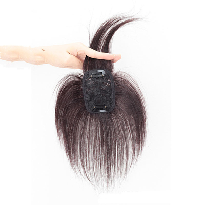 Direkt Lieferung von Frauen Toupee mit natürlichem schwarz/dunkelbraunem brasilianischem Haar bei Good