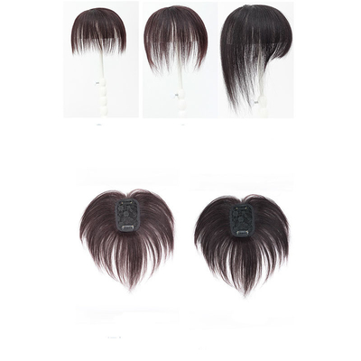 Direkt Lieferung von Frauen Toupee mit natürlichem schwarz/dunkelbraunem brasilianischem Haar bei Good