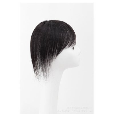 Direkt Lieferung von Frauen Toupee mit natürlichem schwarz/dunkelbraunem brasilianischem Haar bei Good