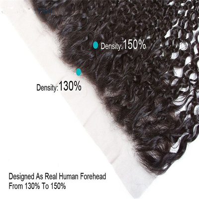 0.2 kg Jungfräuliche Haarverlängerung Perücke mit Spitzenverschluss und 100% menschliches Haar