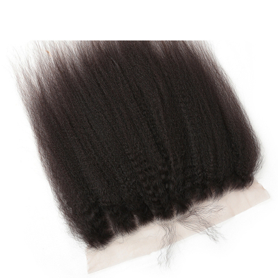 0.2 kg Jungfräuliche Haarverlängerung Perücke mit Spitzenverschluss und 100% menschliches Haar