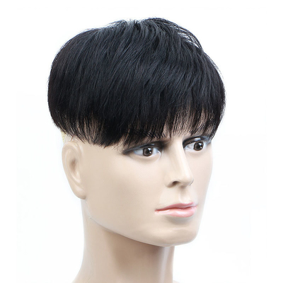 Hochwertiges menschliches Haar Toupee für Männer 100% brasilianisches Haar neueste Designqualität