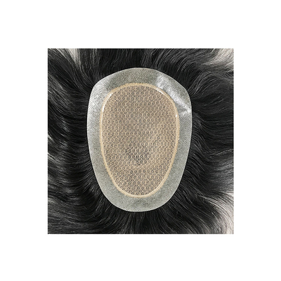 Kleine Größe Große Zuversicht Gerade Haare Grade Toupee für Männer