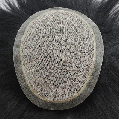 Kleine Größe Große Zuversicht Gerade Haare Grade Toupee für Männer