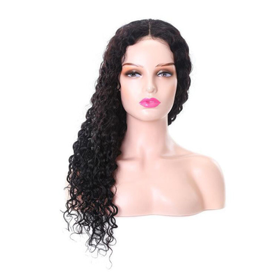 Spitze Front Perücke mit Schweizer Spitze Öffnungen Locker tiefe Welle HD Spitze Frontale Haare Perücke