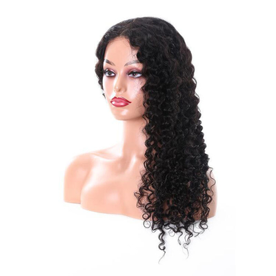 Spitze Front Perücke mit Schweizer Spitze Öffnungen Locker tiefe Welle HD Spitze Frontale Haare Perücke
