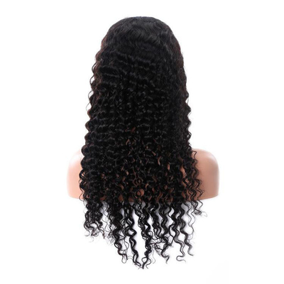 Spitze Front Perücke mit Schweizer Spitze Öffnungen Locker tiefe Welle HD Spitze Frontale Haare Perücke