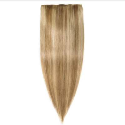 Unkomplizierter Stil 100% menschliches Haar nahtloser Clip in Extensions 0,2 kg für B2B