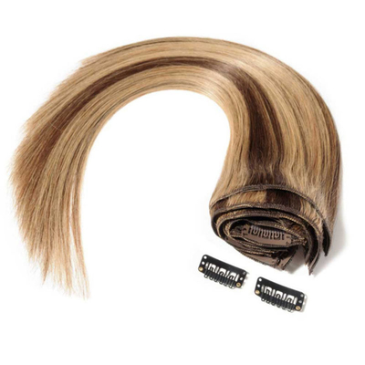 Vermische dein natürliches Haar mühelos mit modischen Haarverlängerungen