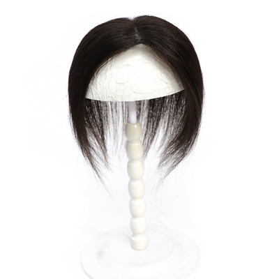 Design echte menschliche Haare Toupee für Frauen 100% Jungfrau Haare Spitze Basis