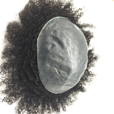 Verbessern Sie Ihr Erscheinungsbild mit unserer 100% menschlichen Haare Männer kurze Haare Toupee Spitze PU Basis
