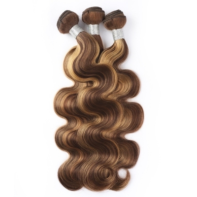 Roh-Kambodschanische Haarbundle Doppelgezogene menschliche Haarbündel für B2B-Käufe