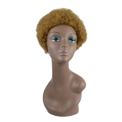 Verbessern Sie Ihren Stil mit unserer kurzen Afro Perücke 180% Dichte Lockerzwerg-Fexenschnitt