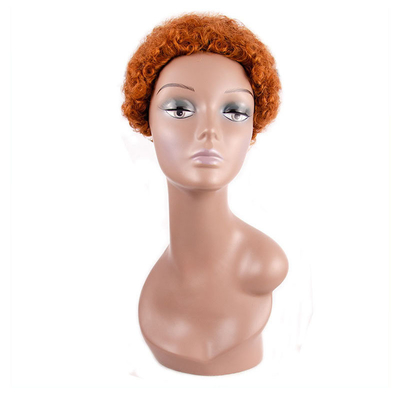 Verbessern Sie Ihren Stil mit unserer kurzen Afro Perücke 180% Dichte Lockerzwerg-Fexenschnitt