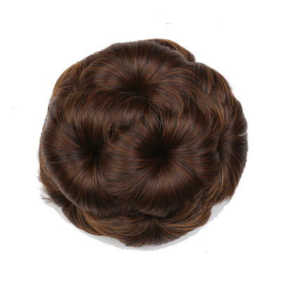 60% Längste Haare Verhältnis Synthetische Haare Geflechtene Chignon für natürliche Mode im Jahr 2022