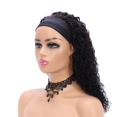 Schweizer Spitze Basismaterial Remy Haare menschliche Gerade Haare Kopfband Perücke für schwarze Frauen