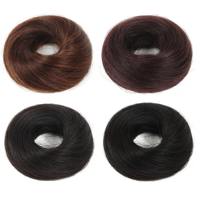 Natürliche Mode Haare Chignon Längstes Haar Verhältnis 50% Hitzebeständig Vorteil