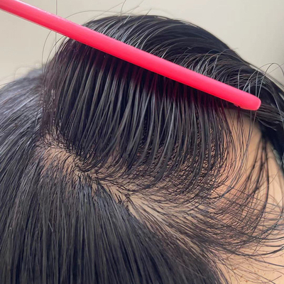 Think Skin Injektierte 100% menschliche Haare Toupee für Männer 2022 Innovatives Modiges Produkt