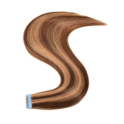 12A Grade European Raw Virgin 100% Remy Haarband In Haarverlängerung mit P4/27 Farbe