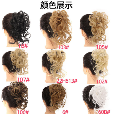 Leichtes synthetisches Haar Geflecht Chignon für Standards 0,02 kg Längstes Haar Verhältnis 50%