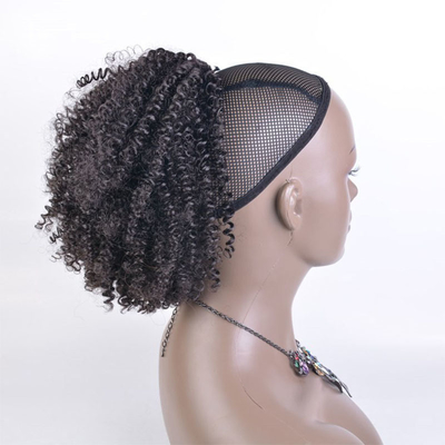 Längste Haare 50% synthetische Haare geflochten Chignon für Gummiband