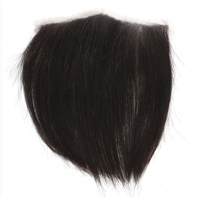 Naturfarbe Männertoupee mit kundenspezifischem Rücken-Stil 100% menschliche Haare Spitze Topper