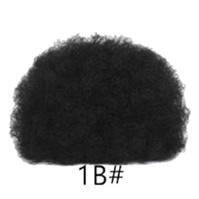 Die besten Preise für Hitzebeständige Afro Kinky Curly Clip In Haarverlängerungen Chignon Stil