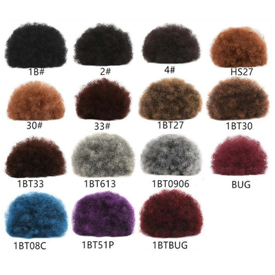 Die besten Preise für Hitzebeständige Afro Kinky Curly Clip In Haarverlängerungen Chignon Stil