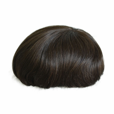 Männer Haare Indian Remy Menschenhaar Toupee mit 100% Jungfräulichen Kutikel ausgerichtetes Haar