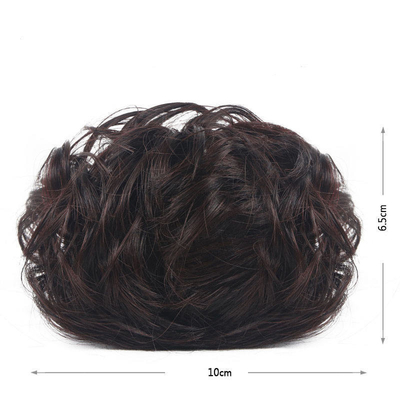 Akzeptabel OEM/ODM Synthetische Haare Donut Messy Bun Für Haare Stück Erweiterungen Chignon
