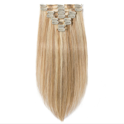 High Grade 12A Clip-in Haarverlängerung für weiße Frauen 4 Farbe Remy 100% menschliches Haar