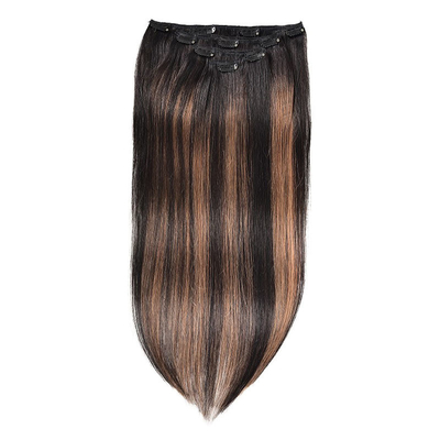 Virgin Highlight Remy Haarklemm In Erweiterungen 7-9 Stück Set für natürliches echtes rohes Haar