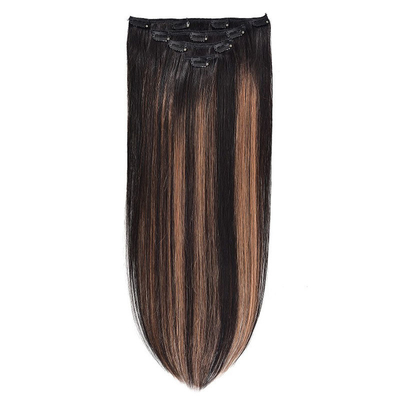 Virgin Highlight Remy Haarklemm In Erweiterungen 7-9 Stück Set für natürliches echtes rohes Haar