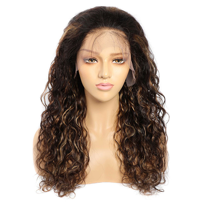 22 Zoll brasilianisches Haar P4/27 Transparente Spitze menschliche Haare Perücken für Ihre Haare Bedürfnisse