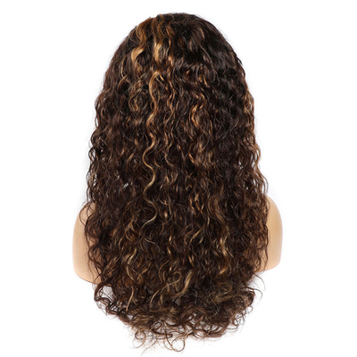 22 Zoll brasilianisches Haar P4/27 Transparente Spitze menschliche Haare Perücken für Ihre Haare Bedürfnisse