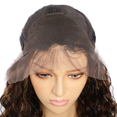 22 Zoll brasilianisches Haar P4/27 Transparente Spitze menschliche Haare Perücken für Ihre Haare Bedürfnisse