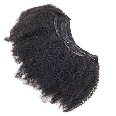 12 A Grade 1B Naturfarbe Remy Roh Jungfrau Brasilianische Afro Kinky Lockerhaar