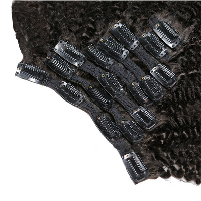 12 A Grade 1B Naturfarbe Remy Roh Jungfrau Brasilianische Afro Kinky Lockerhaar