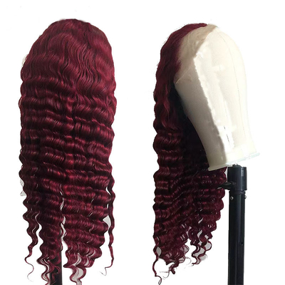 Hellbraune Spitze Farbe 13*4 HD Afro Kinky Gerade menschliche Haare Spitze Frontale Perücken Verkäufer