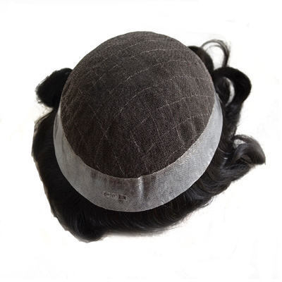 HD Stil und weiche Spitze Männliches Haar Perücke 6 Zoll Länge Afro Locker Gewebe Toupee für schwarze Männer