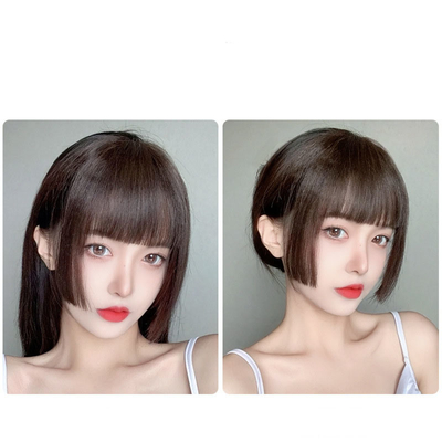 2022 Fashion Essential Full Cuticle Japanische Prinzessin schneidet menschliche Haare mit BB-Clips