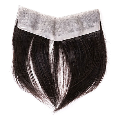 Super PU Skin Hair Topper 100% Human Hair Right Toupee Design mit unsichtbarem V-Loop Front