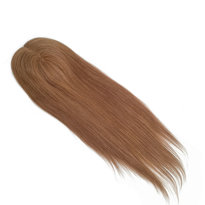 High Density European Free Part Silk Top Base 1B Real Remy Rohhaar Toupee Perücke Stücke Toppers für Frauen